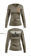 3 Bn 11th Mar 39479986 Women's Long Sleeve V-neck Shirt - 102