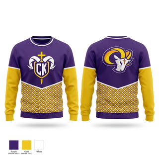 Crew Neck Sweatshirt, RAMS OPP, Men's Basketball, Teamtime, Team time, sublimation, custom sports apparel, team uniforms, spirit wear, spiritwear, sports uniforms, custom shirts, team store, custom team store, fundraiser sports, apparel fundraiser