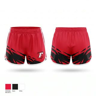 Womens Shorts, Cap City Force - Gray, Softball, Teamtime, Team time, sublimation, custom sports apparel, team uniforms, spirit wear, spiritwear, sports uniforms, custom shirts, team store, custom team store, fundraiser sports, apparel fundraiser