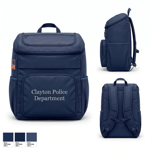 Gear Bag, Clayton Police Department, Police, Teamtime, Team time, sublimation, custom sports apparel, team uniforms, spirit wear, spiritwear, sports uniforms, custom shirts, team store, custom team store, fundraiser sports, apparel fundraiser