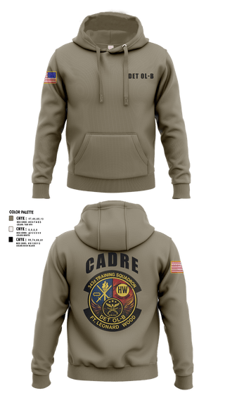 Hoodie, DET OL-B, Air Force, Teamtime, Team time, sublimation, custom sports apparel, team uniforms, spirit wear, spiritwear, sports uniforms, custom shirts, team store, custom team store, fundraiser sports, apparel fundraiser