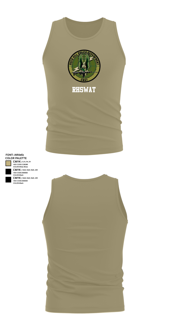 Tank Top, RHSWAT, , Teamtime, Team time, sublimation, custom sports apparel, team uniforms, spirit wear, spiritwear, sports uniforms, custom shirts, team store, custom team store, fundraiser sports, apparel fundraiser