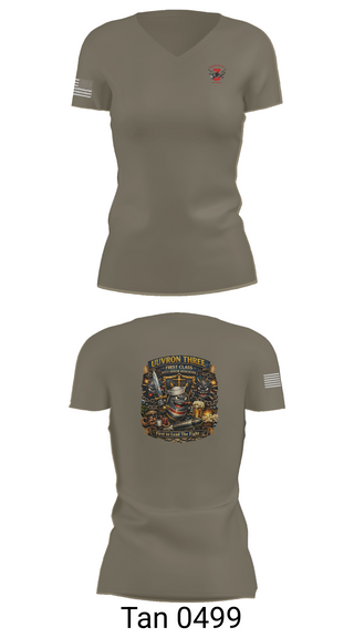 Womens Short Sleeve Vneck Shirt, UUVRON THREE FCPOA, Navy, Teamtime, Team time, sublimation, custom sports apparel, team uniforms, spirit wear, spiritwear, sports uniforms, custom shirts, team store, custom team store, fundraiser sports, apparel fundraiser