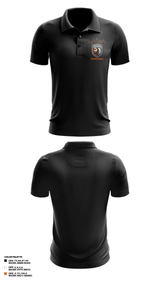 Short Sleeve Performance Polo, The Philadelphia Tomahawks, Men's Basketball, Teamtime, Team time, sublimation, custom sports apparel, team uniforms, spirit wear, spiritwear, sports uniforms, custom shirts, team store, custom team store, fundraiser sports, apparel fundraiser