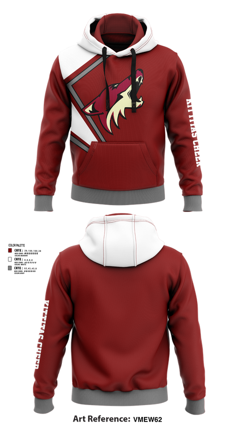 Hoodie, Kittitas Cheer, Cheer, Teamtime, Team time, sublimation, custom sports apparel, team uniforms, spirit wear, spiritwear, sports uniforms, custom shirts, team store, custom team store, fundraiser sports, apparel fundraiser