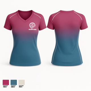 Womens Short Sleeve Vneck Shirt, team name, Women's Basketball, Teamtime, Team time, sublimation, custom sports apparel, team uniforms, spirit wear, spiritwear, sports uniforms, custom shirts, team store, custom team store, fundraiser sports, apparel fundraiser