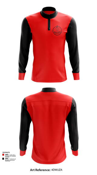Quarter Zip Jacket, Ballard Basketball, Men's Basketball, Teamtime, Team time, sublimation, custom sports apparel, team uniforms, spirit wear, spiritwear, sports uniforms, custom shirts, team store, custom team store, fundraiser sports, apparel fundraiser