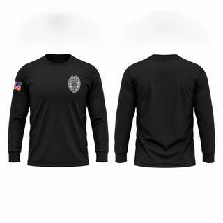Long Sleeve Performance Shirt, Neosho Police Department, Police, Teamtime, Team time, sublimation, custom sports apparel, team uniforms, spirit wear, spiritwear, sports uniforms, custom shirts, team store, custom team store, fundraiser sports, apparel fundraiser
