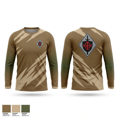 CT Crusaders Long Sleeve Performance Shirt - 1