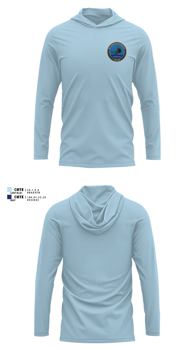PMA-230 Long Sleeve Hooded Sun Shirt - 3