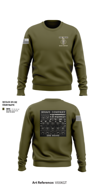 4th ID Crew Neck Sweatshirt - 40
