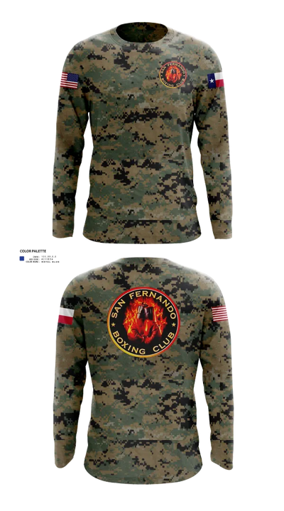 San Fernando Boxing Club 92427997 Long Sleeve Performance Shirt 50 (1)