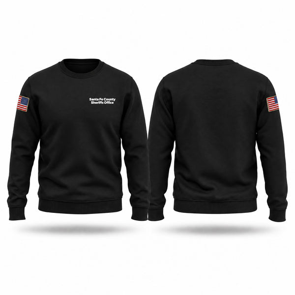 Crew Neck Sweatshirt, Santa Fe County Sheriffs Office, Police, Teamtime, Team time, sublimation, custom sports apparel, team uniforms, spirit wear, spiritwear, sports uniforms, custom shirts, team store, custom team store, fundraiser sports, apparel fundraiser