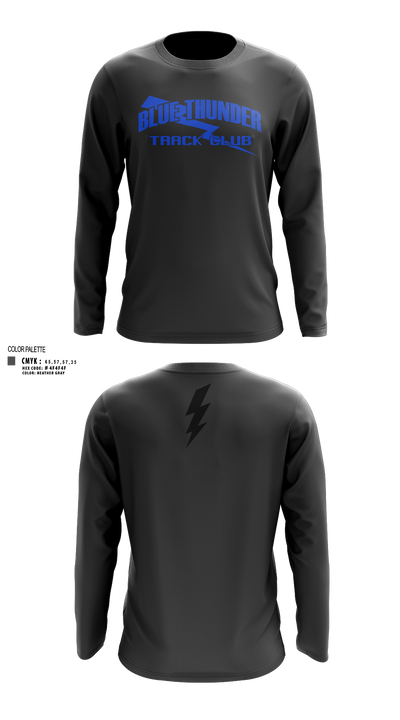 Blue Thunder 38805148 Long Sleeve Performance Shirt - 7