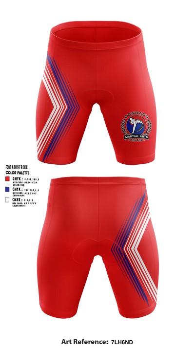 Conrad’s Martial Arts Center Men's Compression Shorts - 5