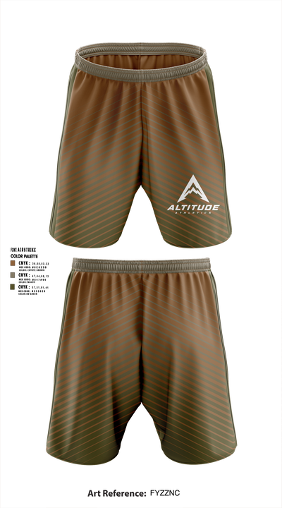 Altitude Athletics Athletic Shorts With Pockets - 5