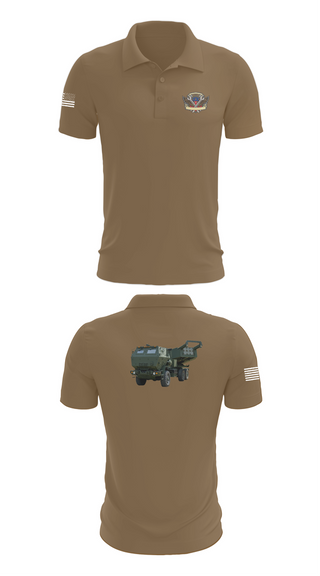 Short Sleeve Performance Polo, 182nd Field Artillery, Army, Teamtime, Team time, sublimation, custom sports apparel, team uniforms, spirit wear, spiritwear, sports uniforms, custom shirts, team store, custom team store, fundraiser sports, apparel fundraiser