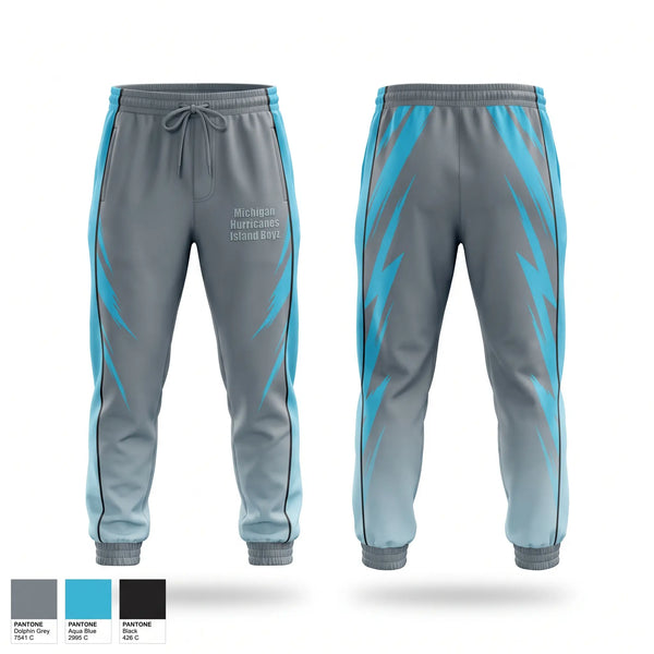 Sweatpants, Michigan Hurricanes (Island Boyz, , Teamtime, Team time, sublimation, custom sports apparel, team uniforms, spirit wear, spiritwear, sports uniforms, custom shirts, team store, custom team store, fundraiser sports, apparel fundraiser