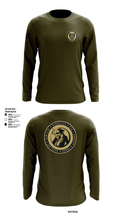 Baker County Detective Division 29625423 Long Sleeve Performance Shirt 101