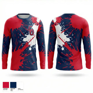 Long Sleeve Performance Shirt, Great Oak Wolfpack, Men's Soccer, Teamtime, Team time, sublimation, custom sports apparel, team uniforms, spirit wear, spiritwear, sports uniforms, custom shirts, team store, custom team store, fundraiser sports, apparel fundraiser