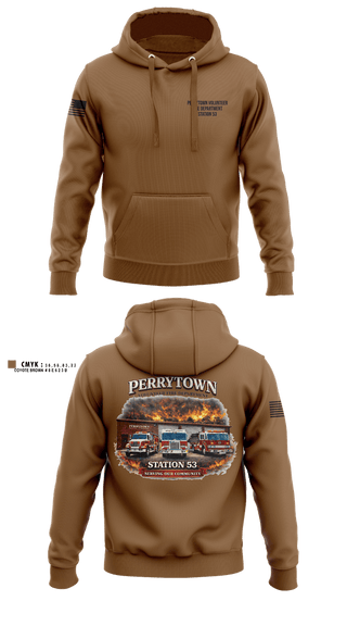 Hoodie, Perrytown Volunteer Fire Department, Fire Department, Teamtime, Team time, sublimation, custom sports apparel, team uniforms, spirit wear, spiritwear, sports uniforms, custom shirts, team store, custom team store, fundraiser sports, apparel fundraiser