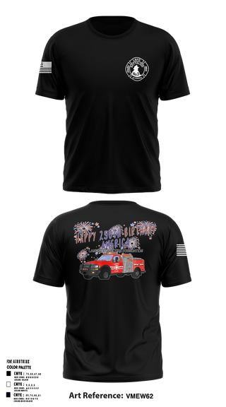 Short Sleeve Performance Shirt, Lander rural fire, Fire Department, Teamtime, Team time, sublimation, custom sports apparel, team uniforms, spirit wear, spiritwear, sports uniforms, custom shirts, team store, custom team store, fundraiser sports, apparel fundraiser