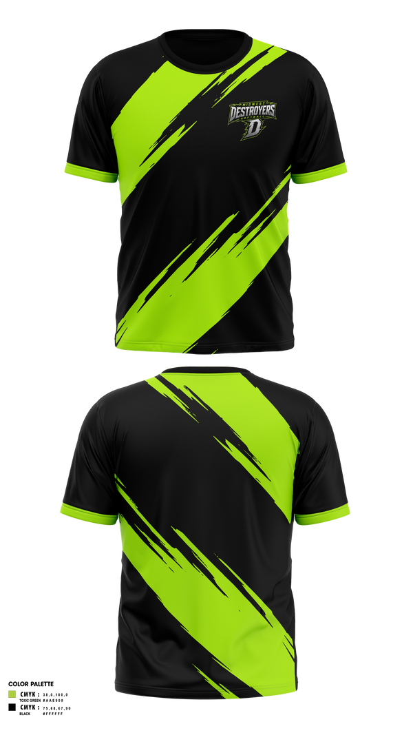 Short Sleeve Performance Shirt, Midwest Destroyers, Softball, Teamtime, Team time, sublimation, custom sports apparel, team uniforms, spirit wear, spiritwear, sports uniforms, custom shirts, team store, custom team store, fundraiser sports, apparel fundraiser