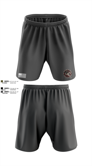 Athletic Shorts With Pockets, 1st Battalion 2nd Marines Charlie Co Veteran, Marines, Teamtime, Team time, sublimation, custom sports apparel, team uniforms, spirit wear, spiritwear, sports uniforms, custom shirts, team store, custom team store, fundraiser sports, apparel fundraiser