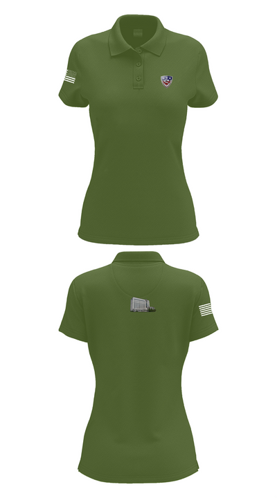 Vet-Sec Protective agency 68125060 Women's Short Sleeve Performance Polo  - 25