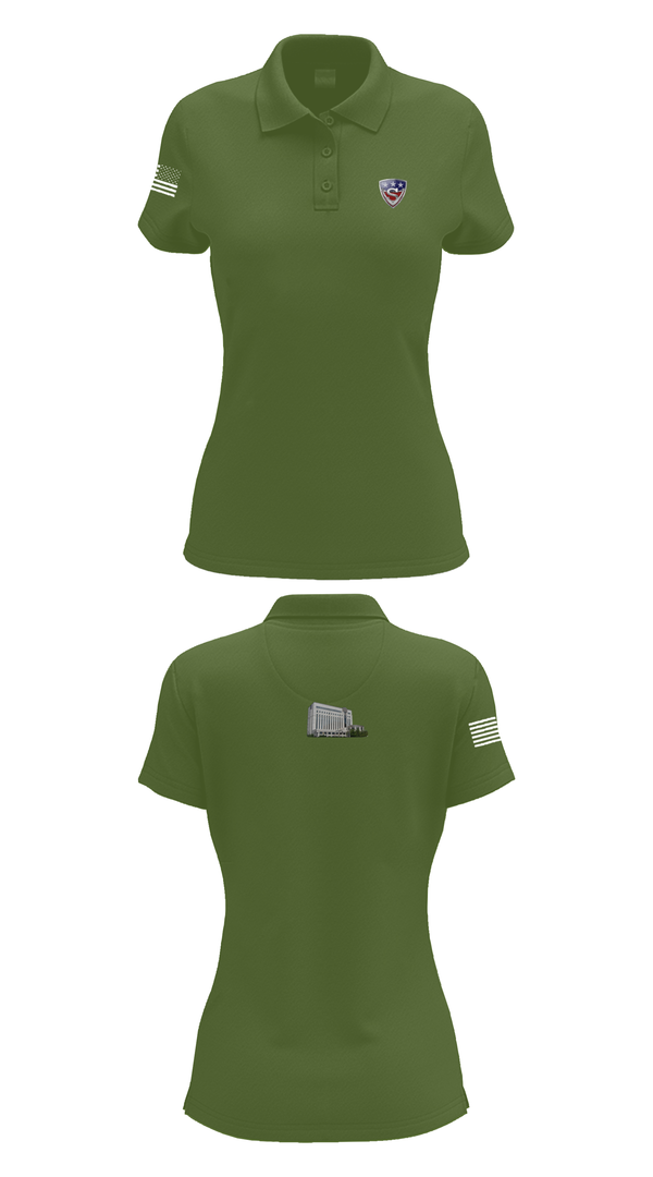 Womens Short Sleeve Performance Polo, Vet-Sec Protective agency, , Teamtime, Team time, sublimation, custom sports apparel, team uniforms, spirit wear, spiritwear, sports uniforms, custom shirts, team store, custom team store, fundraiser sports, apparel fundraiser