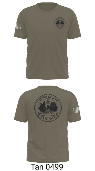 Short Sleeve Performance Shirt, Louisa County Sheriff’s Office, Police, Teamtime, Team time, sublimation, custom sports apparel, team uniforms, spirit wear, spiritwear, sports uniforms, custom shirts, team store, custom team store, fundraiser sports, apparel fundraiser
