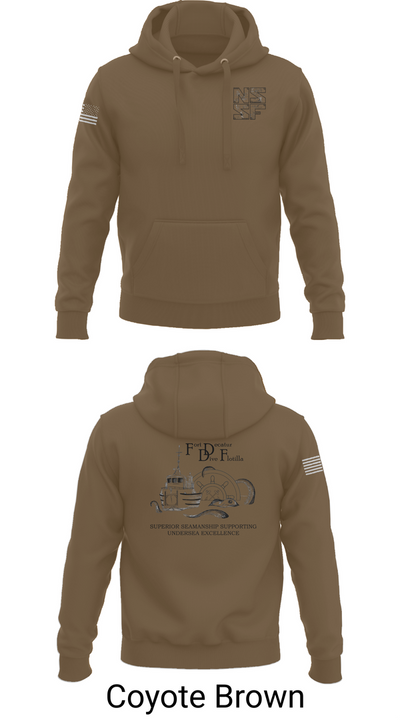 Naval Submarine Support Facility Hoodie - 17