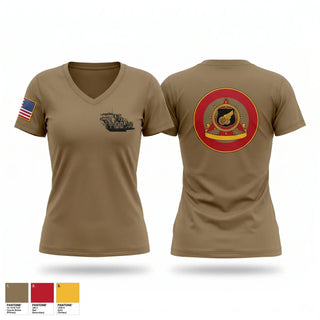 Womens Short Sleeve Vneck Shirt, 851st Transportation Company, Army, Teamtime, Team time, sublimation, custom sports apparel, team uniforms, spirit wear, spiritwear, sports uniforms, custom shirts, team store, custom team store, fundraiser sports, apparel fundraiser
