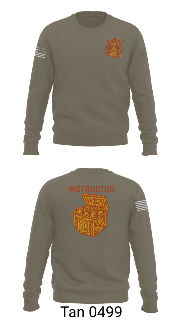 Crew Neck Sweatshirt, MARCOR DET FLW, , Teamtime, Team time, sublimation, custom sports apparel, team uniforms, spirit wear, spiritwear, sports uniforms, custom shirts, team store, custom team store, fundraiser sports, apparel fundraiser