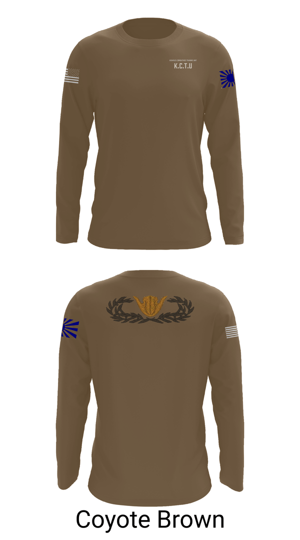 Long Sleeve Performance Shirt, KISARAZU COMBAT TRAINING UNIT, Army, Teamtime, Team time, sublimation, custom sports apparel, team uniforms, spirit wear, spiritwear, sports uniforms, custom shirts, team store, custom team store, fundraiser sports, apparel fundraiser