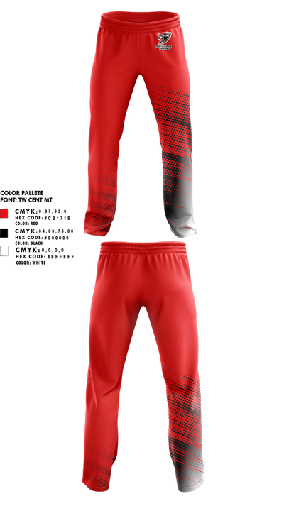 Fairfield Union High School Swimming 11641343 Sweatpants - 1