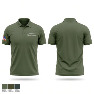 Short Sleeve Performance Polo, Broward Sheriff’s Office, Police, Teamtime, Team time, sublimation, custom sports apparel, team uniforms, spirit wear, spiritwear, sports uniforms, custom shirts, team store, custom team store, fundraiser sports, apparel fundraiser