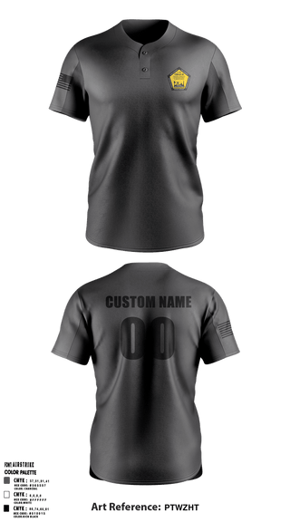 Two Button Baseball Jersey, AR-MEDCOM, Army, Teamtime, Team time, sublimation, custom sports apparel, team uniforms, spirit wear, spiritwear, sports uniforms, custom shirts, team store, custom team store, fundraiser sports, apparel fundraiser