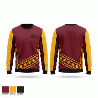 Crew Neck Sweatshirt, TAFUNA WARRIORS, , Teamtime, Team time, sublimation, custom sports apparel, team uniforms, spirit wear, spiritwear, sports uniforms, custom shirts, team store, custom team store, fundraiser sports, apparel fundraiser