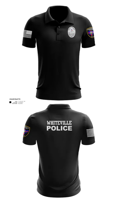Whiteville Police Department 3573610 Short Sleeve Performance Polo - 30