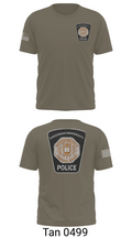Anderson University Police 21989889 Old School Cotton Feel Shirt - 8