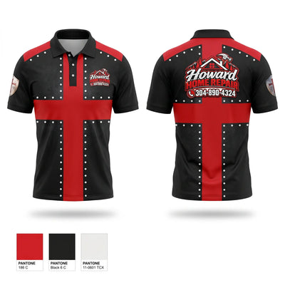 Howard Home Repair Short Sleeve Performance Polo - 1