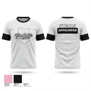 Old School Cotton Feel Shirt, Stars Affiliated, Men's Basketball, Teamtime, Team time, sublimation, custom sports apparel, team uniforms, spirit wear, spiritwear, sports uniforms, custom shirts, team store, custom team store, fundraiser sports, apparel fundraiser