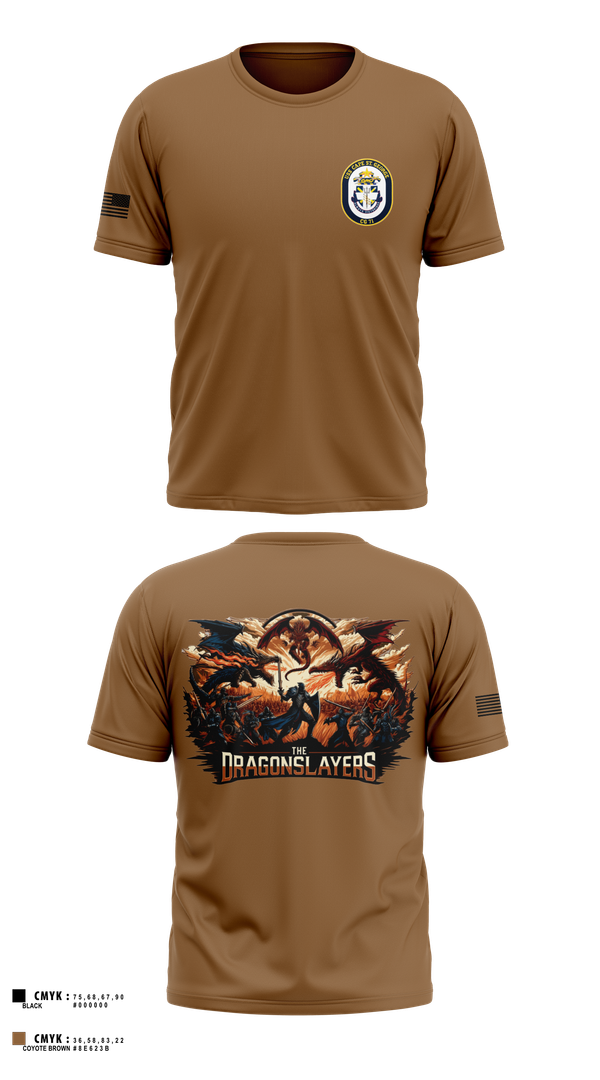 Short Sleeve Performance Shirt, USS CAPE ST. GEORGE, , Teamtime, Team time, sublimation, custom sports apparel, team uniforms, spirit wear, spiritwear, sports uniforms, custom shirts, team store, custom team store, fundraiser sports, apparel fundraiser