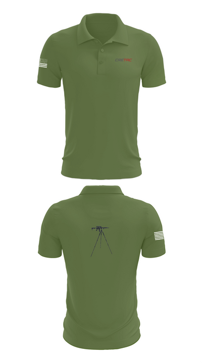 CRETAC Europe 67306951 Short Sleeve Performance Polo - 45