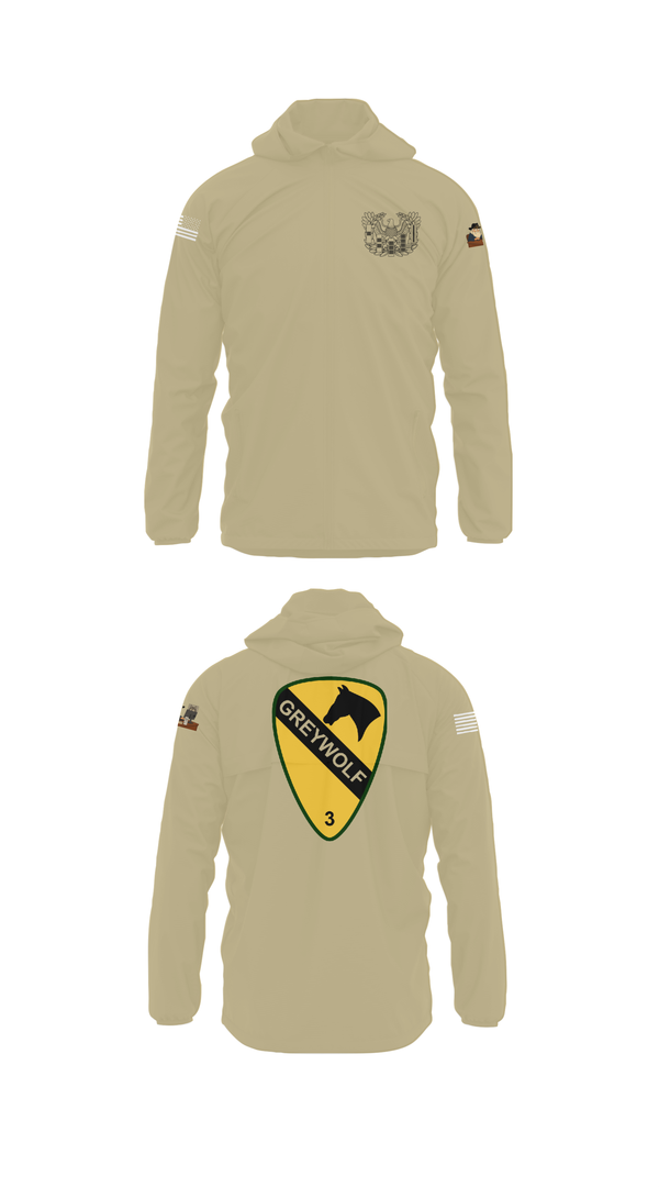 Windbreaker, 1st cav Div 3abct, , Teamtime, Team time, sublimation, custom sports apparel, team uniforms, spirit wear, spiritwear, sports uniforms, custom shirts, team store, custom team store, fundraiser sports, apparel fundraiser