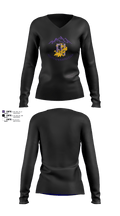 FHHS Mountaineering Club 71635730 Women's Long Sleeve V-neck Shirt - 3