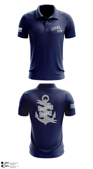 Short Sleeve Performance Polo, Belmar Ems 378, EMS/EMT, Teamtime, Team time, sublimation, custom sports apparel, team uniforms, spirit wear, spiritwear, sports uniforms, custom shirts, team store, custom team store, fundraiser sports, apparel fundraiser