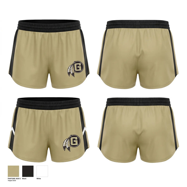 Womens Shorts, Gaffney Lady Indians, Softball, Teamtime, Team time, sublimation, custom sports apparel, team uniforms, spirit wear, spiritwear, sports uniforms, custom shirts, team store, custom team store, fundraiser sports, apparel fundraiser