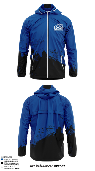 Windbreaker, Brookfield Central, Cross Country, Teamtime, Team time, sublimation, custom sports apparel, team uniforms, spirit wear, spiritwear, sports uniforms, custom shirts, team store, custom team store, fundraiser sports, apparel fundraiser